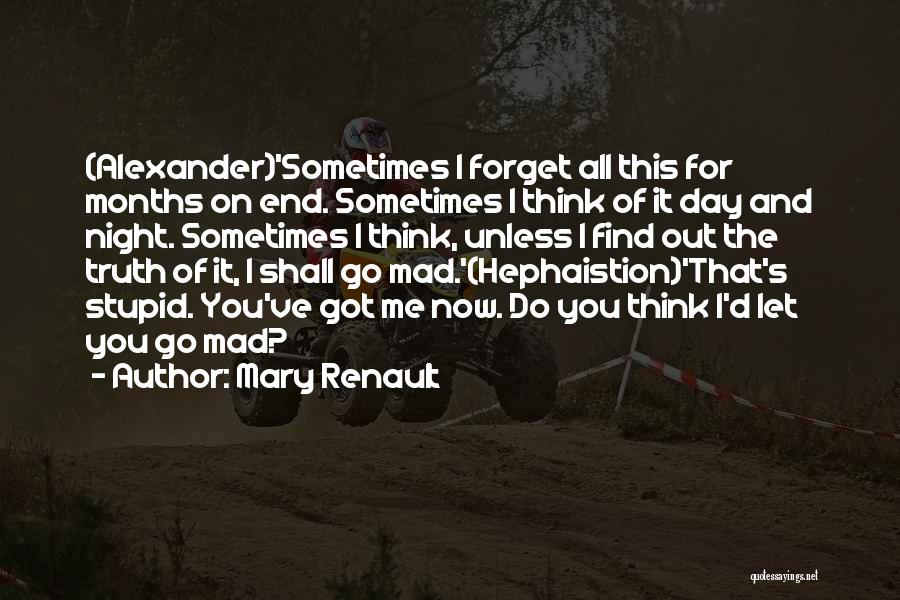 The End Of The Night Quotes By Mary Renault