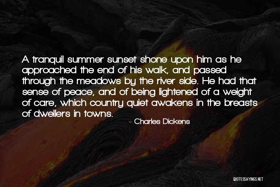 The End Of The Summer Quotes By Charles Dickens The End Of The Summer Quotes By Charles Dickens