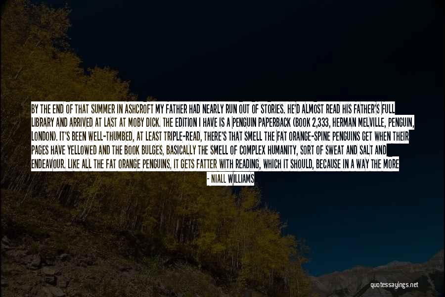 The End Of The Summer Quotes By Niall Williams