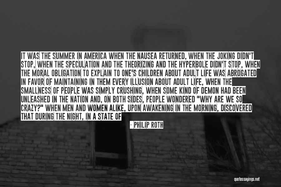 The End Of The Summer Quotes By Philip Roth The End Of The Summer Quotes By Philip Roth