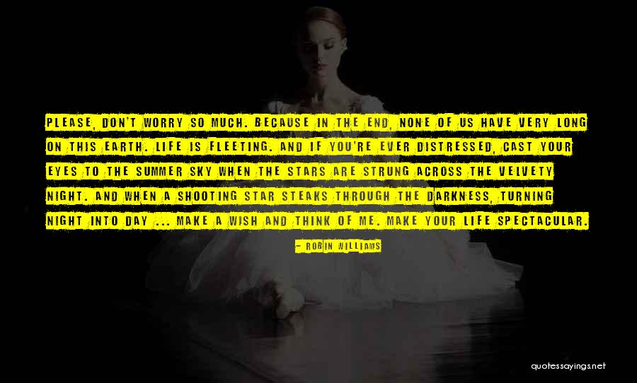 The End Of The Summer Quotes By Robin Williams The End Of The Summer Quotes By Robin Williams