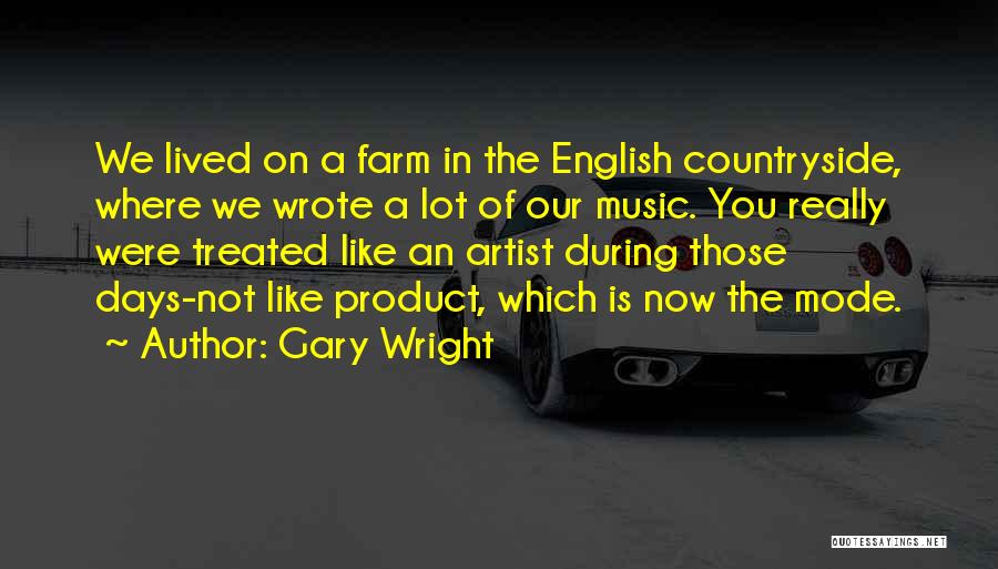 The English Countryside Quotes By Gary Wright