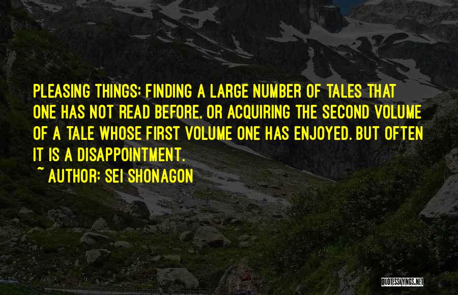The Enjoyment Of Reading Quotes By Sei Shonagon