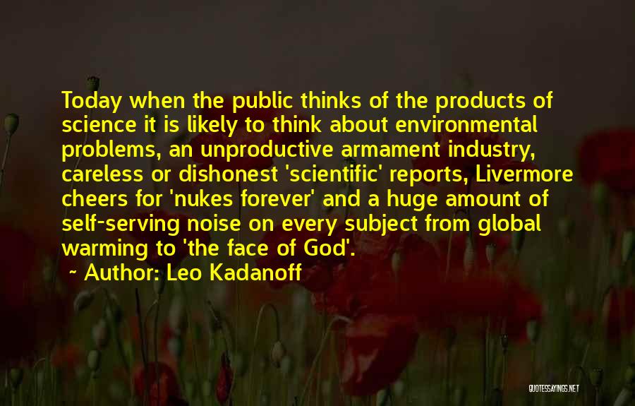 The Environmental Problems Quotes By Leo Kadanoff