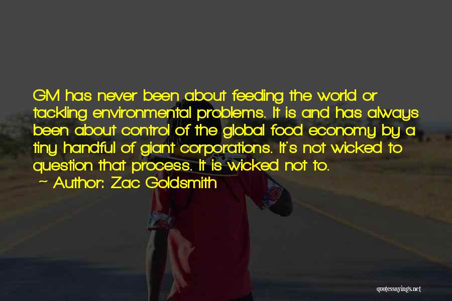 The Environmental Problems Quotes By Zac Goldsmith