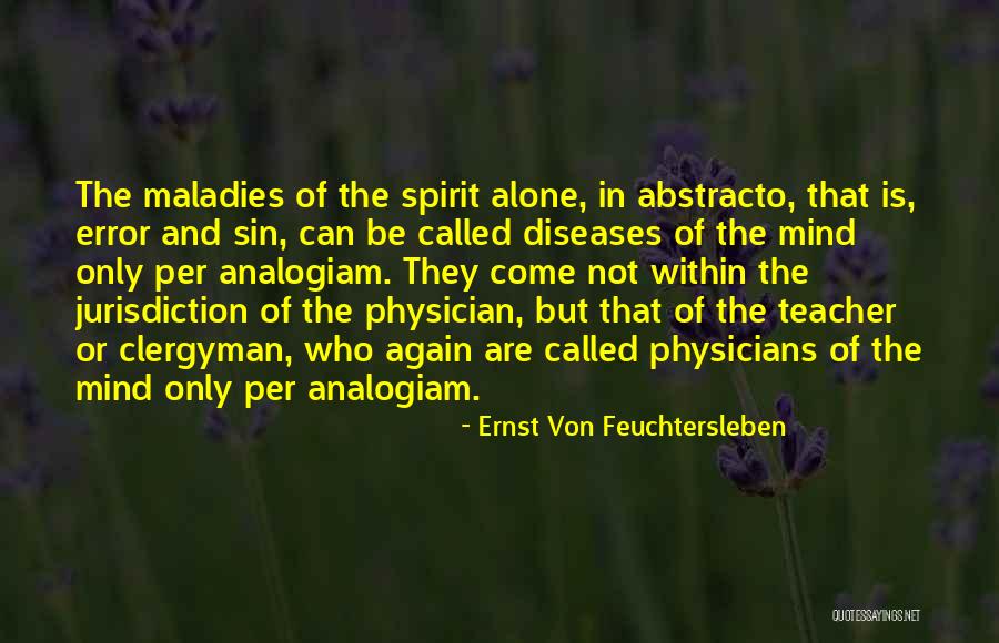 The Error Of Sin Quotes By Ernst Von Feuchtersleben The Error Of Sin Quotes By Ernst Von Feuchtersleben