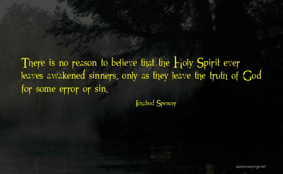 The Error Of Sin Quotes By Ichabod Spencer The Error Of Sin Quotes By Ichabod Spencer
