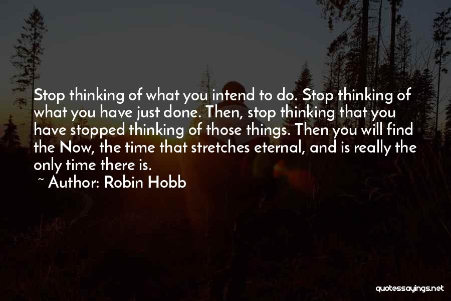 The Eternal Now Quotes By Robin Hobb