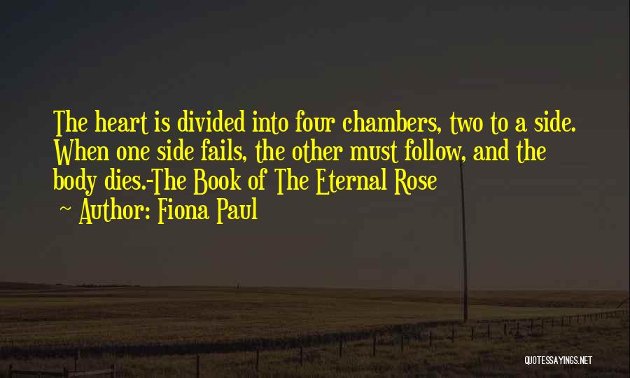 The Eternal Ones Book Quotes By Fiona Paul