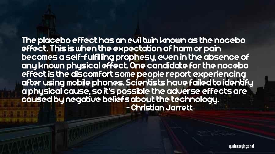 The Evil Of Technology Quotes By Christian Jarrett