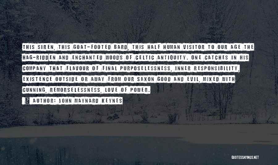 The Existence Of Good And Evil Quotes By John Maynard Keynes