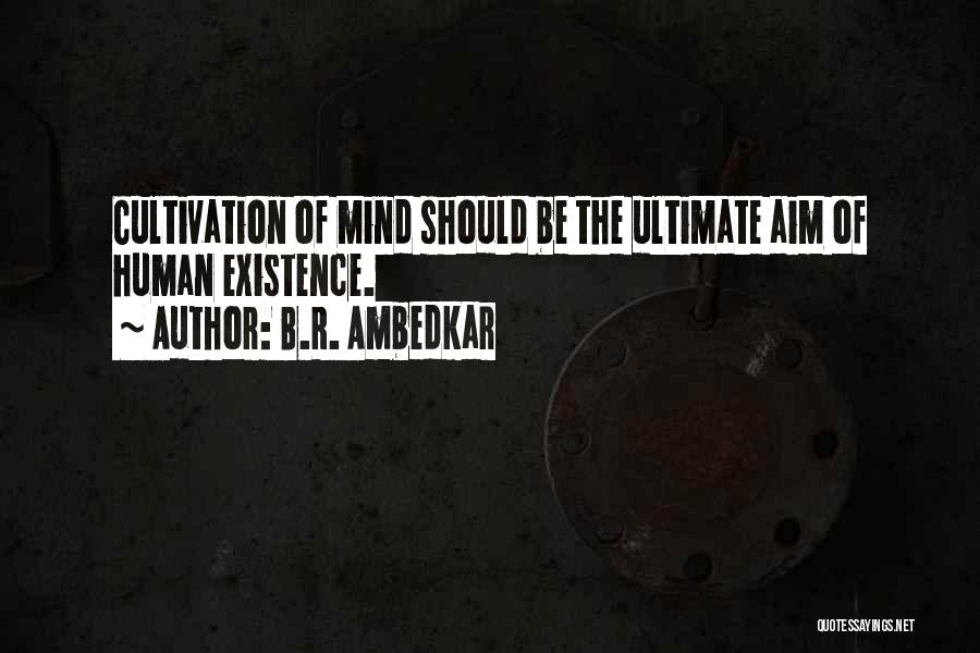 The Existence Of Humanity Quotes By B.R. Ambedkar