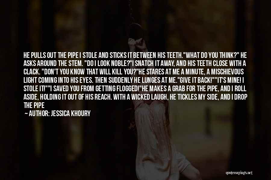 The Eyes Don't Lie Quotes By Jessica Khoury