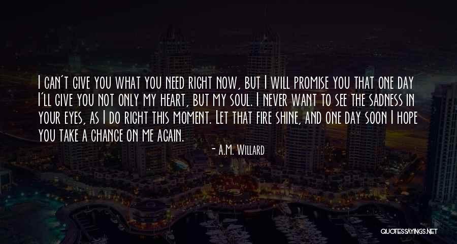 The Eyes Soul Quotes By A.M. Willard