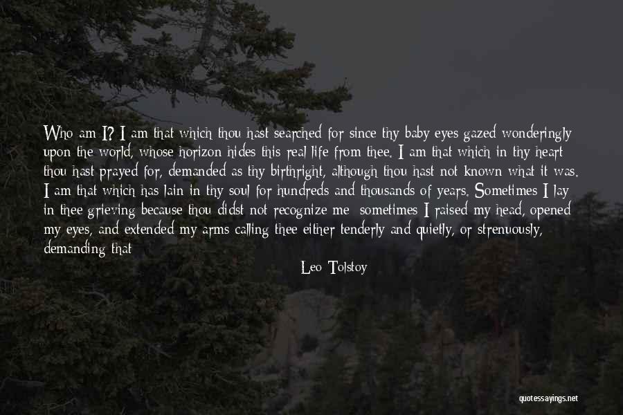 The Eyes Soul Quotes By Leo Tolstoy