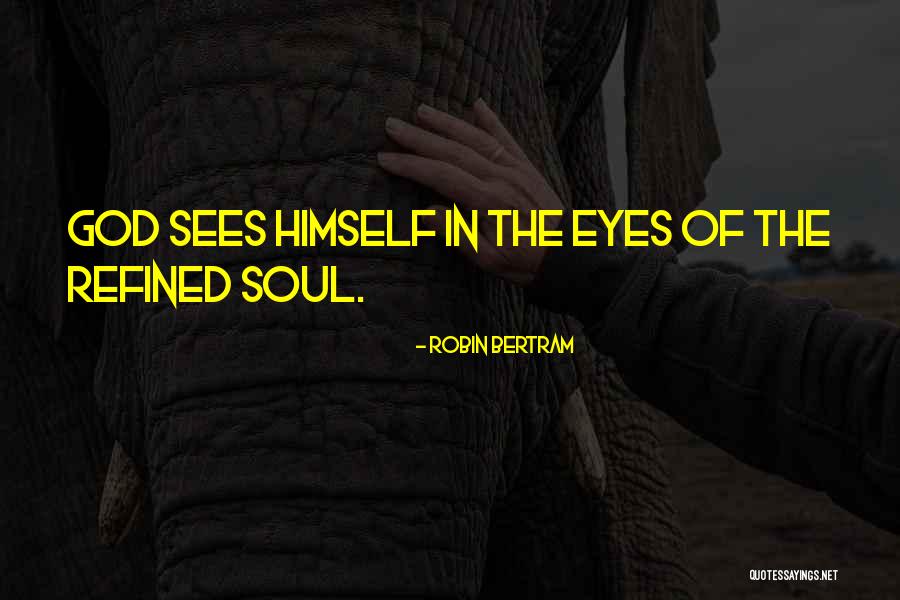 The Eyes Soul Quotes By Robin Bertram