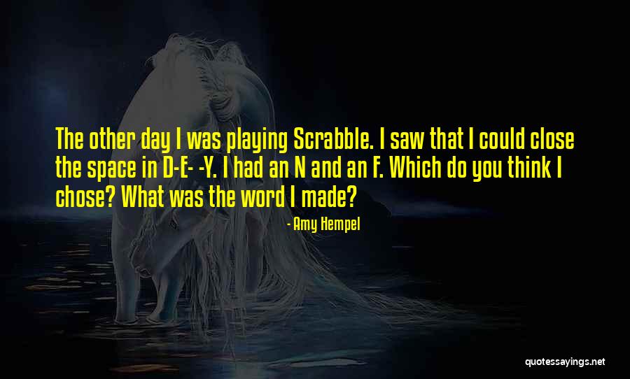 The F Word Quotes By Amy Hempel The F Word Quotes By Amy Hempel