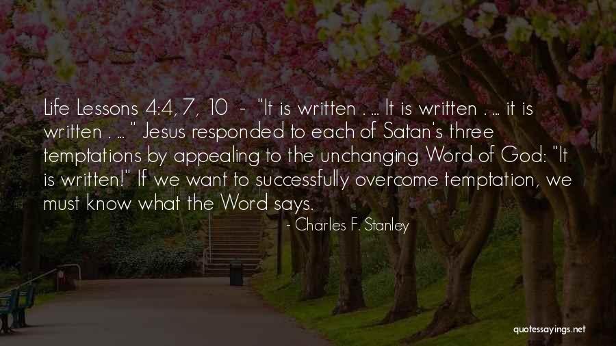 The F Word Quotes By Charles F. Stanley The F Word Quotes By Charles F. Stanley
