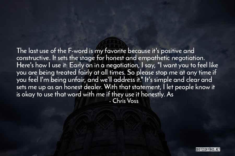 The F Word Quotes By Chris Voss The F Word Quotes By Chris Voss