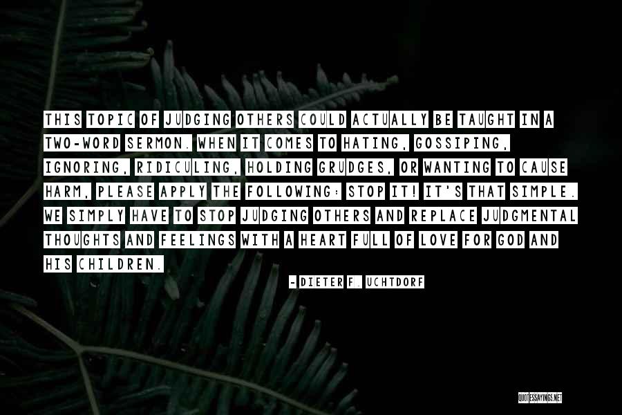 The F Word Quotes By Dieter F. Uchtdorf The F Word Quotes By Dieter F. Uchtdorf