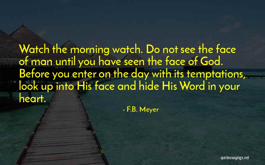 The F Word Quotes By F.B. Meyer The F Word Quotes By F.B. Meyer