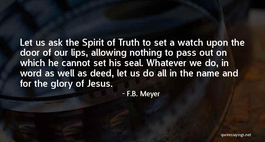 The F Word Quotes By F.B. Meyer The F Word Quotes By F.B. Meyer