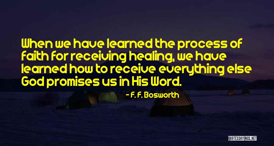 The F Word Quotes By F. F. Bosworth The F Word Quotes By F. F. Bosworth