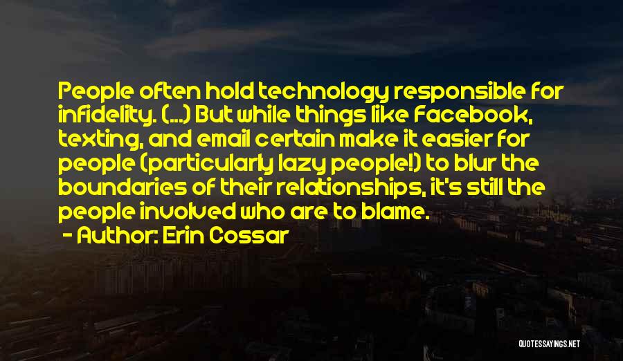 The Facebook Quotes By Erin Cossar