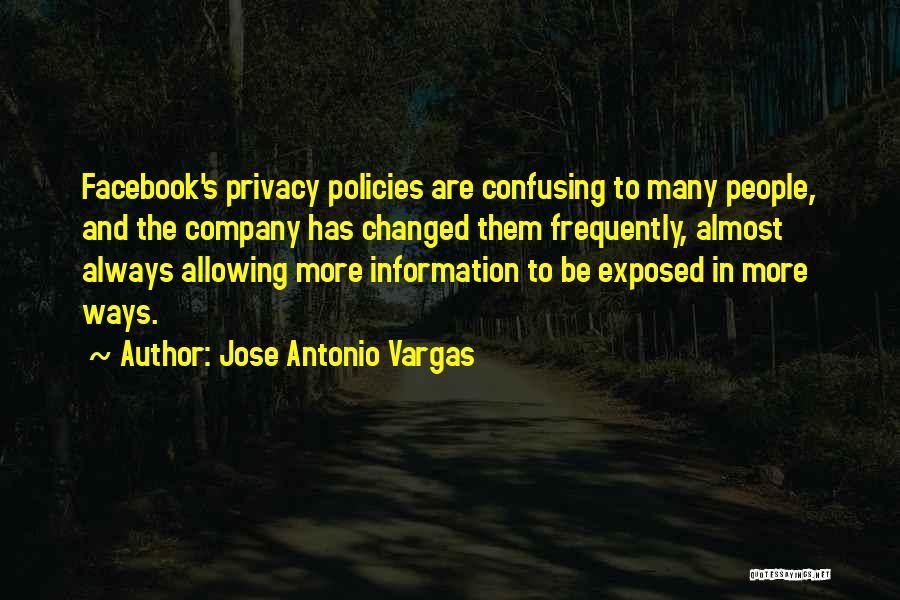 The Facebook Quotes By Jose Antonio Vargas