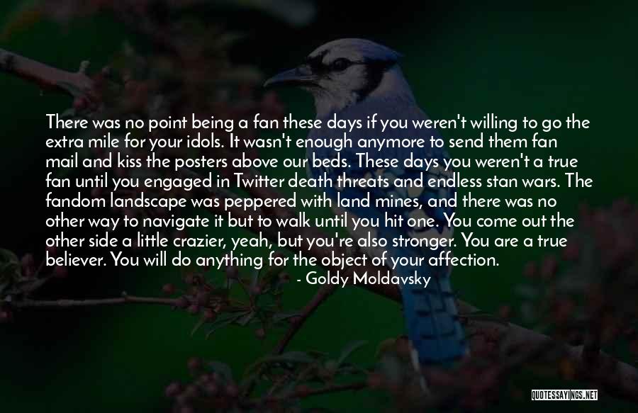 The Fandom Quotes By Goldy Moldavsky The Fandom Quotes By Goldy Moldavsky