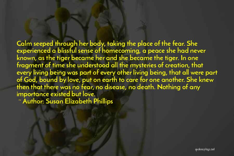 The Fear Of Being In Love Quotes By Susan Elizabeth Phillips