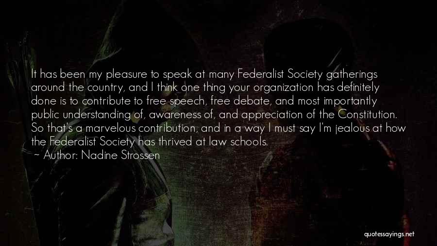 The Federalist Quotes By Nadine Strossen