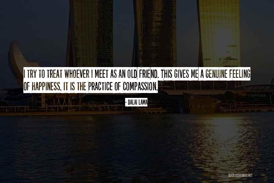 The Feeling Of Happiness Quotes By Dalai Lama