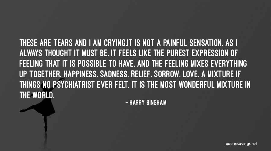 The Feeling Of Happiness Quotes By Harry Bingham