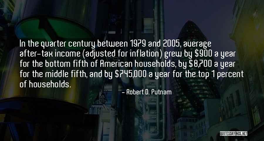 The Fifth Quarter Quotes By Robert D. Putnam