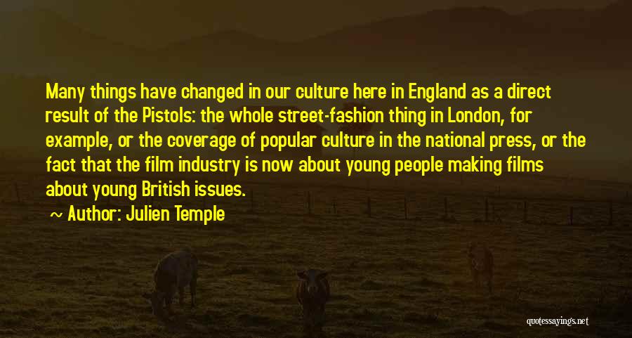 The Film Industry Quotes By Julien Temple