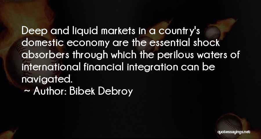 The Financial Markets Quotes By Bibek Debroy