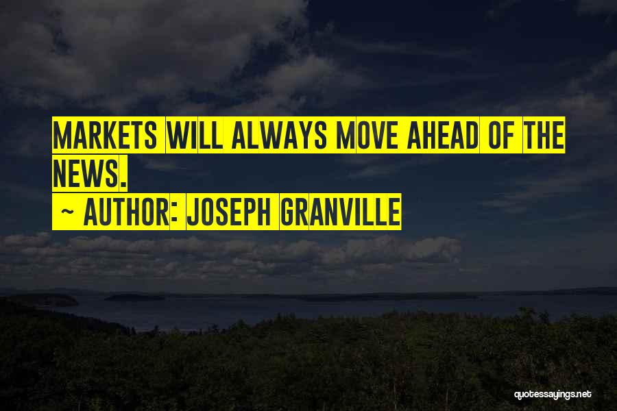 The Financial Markets Quotes By Joseph Granville