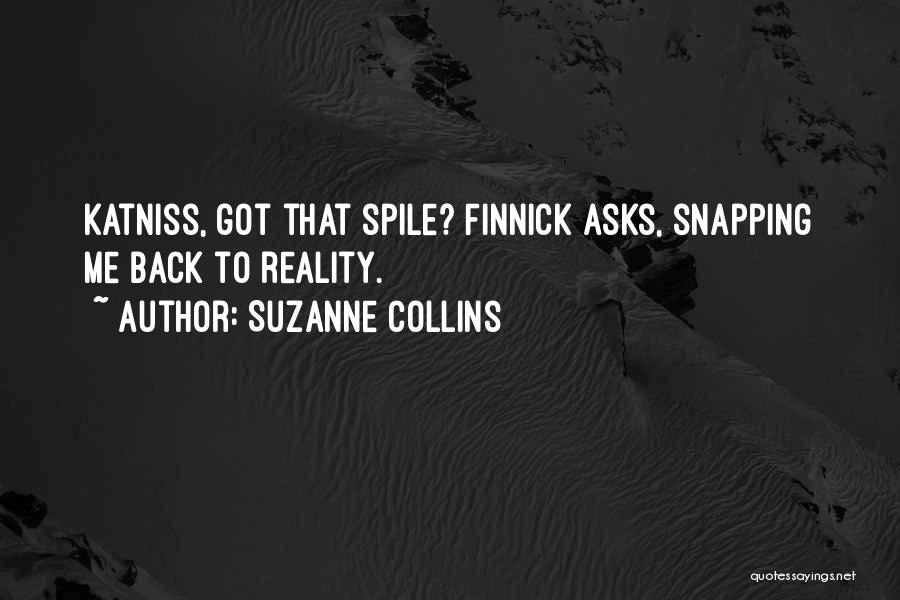 The Finnick Quotes By Suzanne Collins