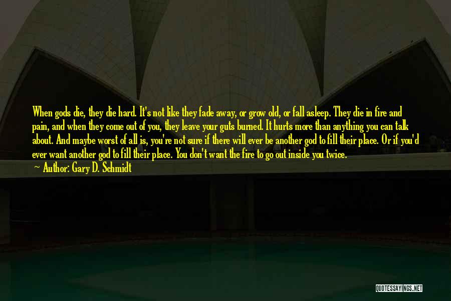 The Fire Inside You Quotes By Gary D. Schmidt The Fire Inside You Quotes By Gary D. Schmidt