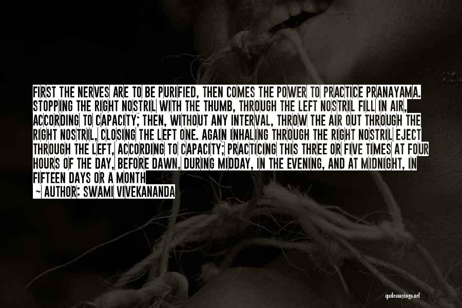 The First Day Of The Month Quotes By Swami Vivekananda