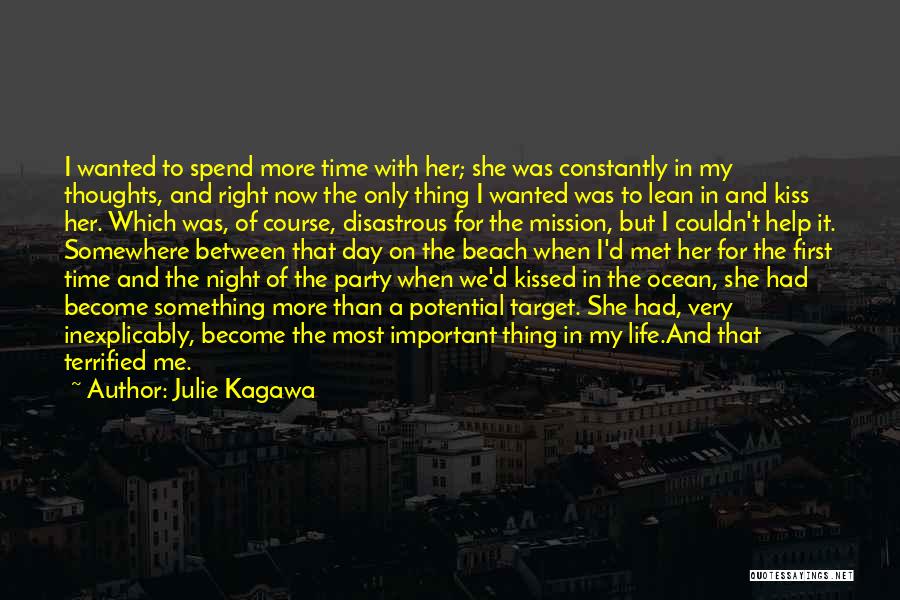 The First Day We Kissed Quotes By Julie Kagawa