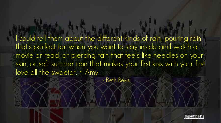 The First Kiss Of Love Quotes By Beth Revis The First Kiss Of Love Quotes By Beth Revis