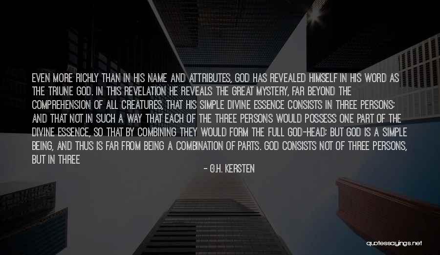 The First Part Last Quotes By G.H. Kersten The First Part Last Quotes By G.H. Kersten