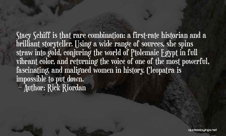 The First Straw Quotes By Rick Riordan