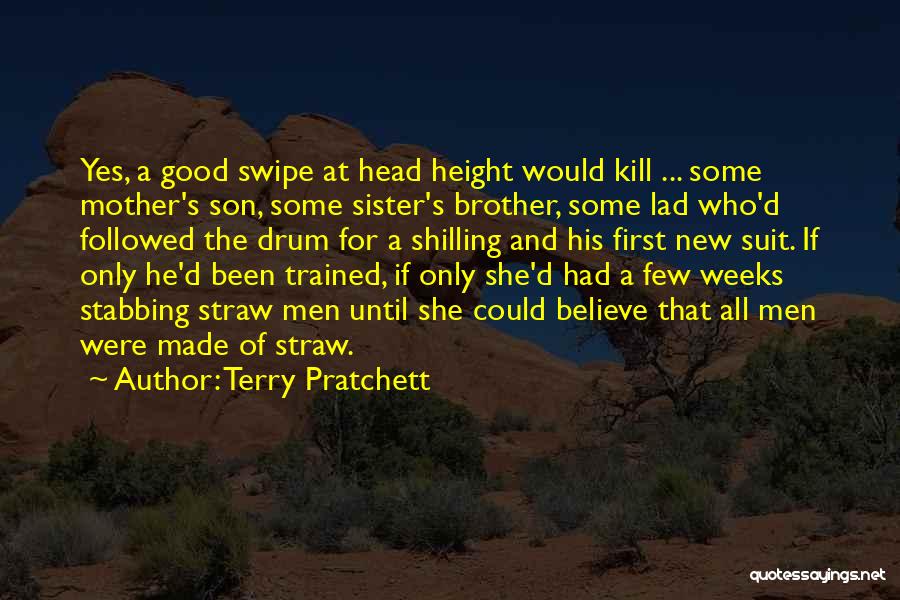 The First Straw Quotes By Terry Pratchett