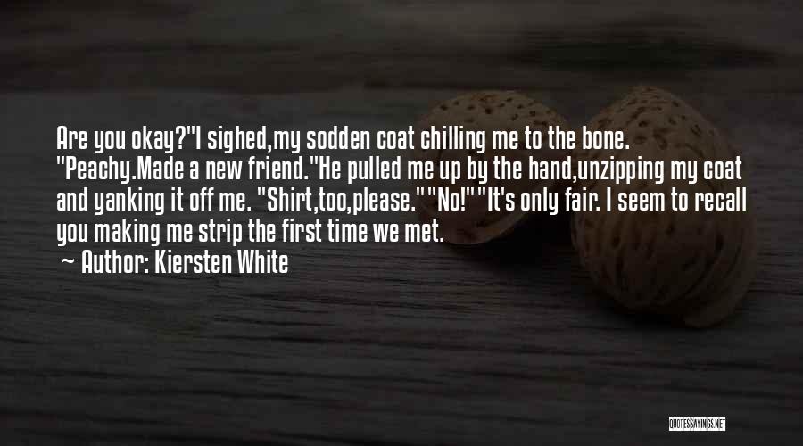 The First Time I Met You Quotes By Kiersten White