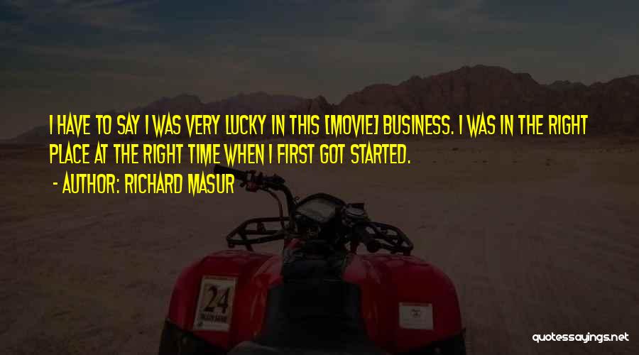 The First Time Movie Quotes By Richard Masur