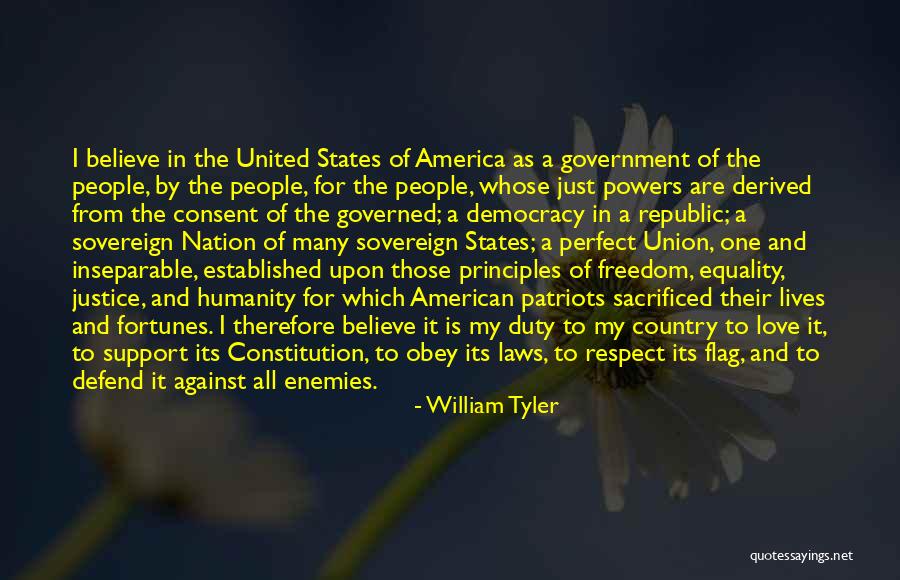 The Flag Of The United States Quotes By William Tyler