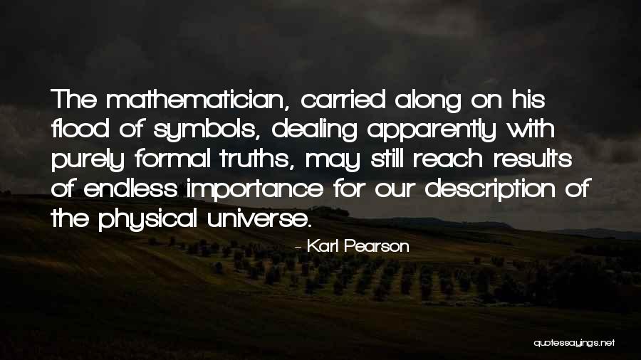 The Flood Quotes By Karl Pearson The Flood Quotes By Karl Pearson